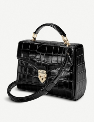 Aspinal Of London Mayfair Crocodile-embossed Tote Bag